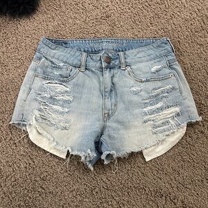 American Eagle Hi Rise Festival Jean Shorts